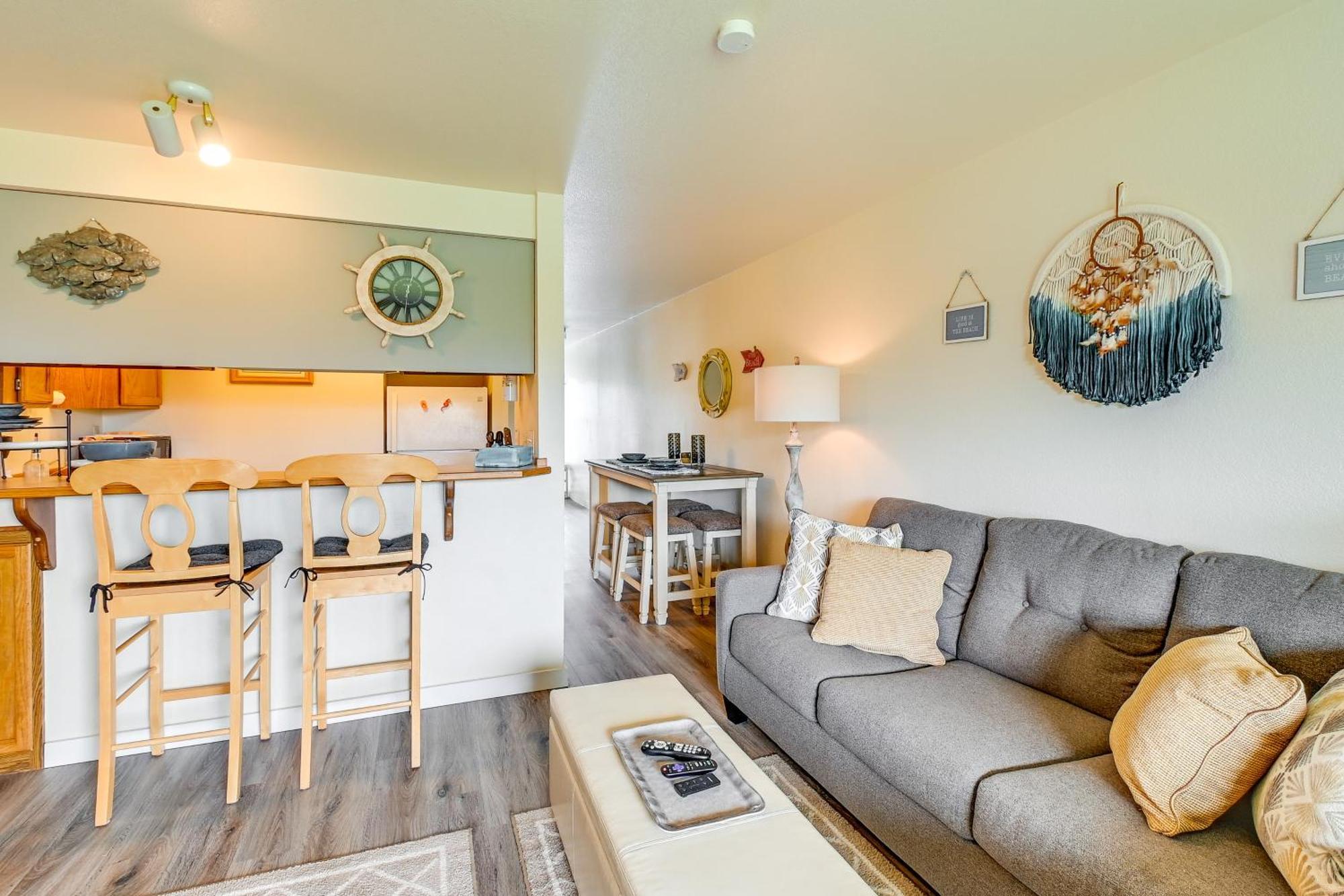 Ocean Shores Condo With Balcony Less Than 1 Mi To Beach! 外观 照片