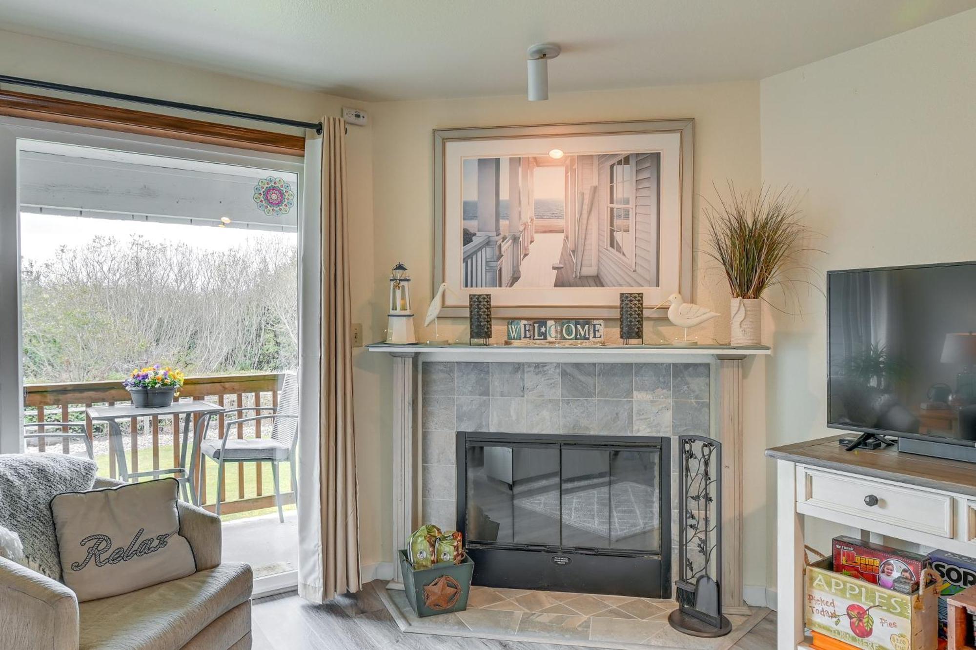 Ocean Shores Condo With Balcony Less Than 1 Mi To Beach! 外观 照片